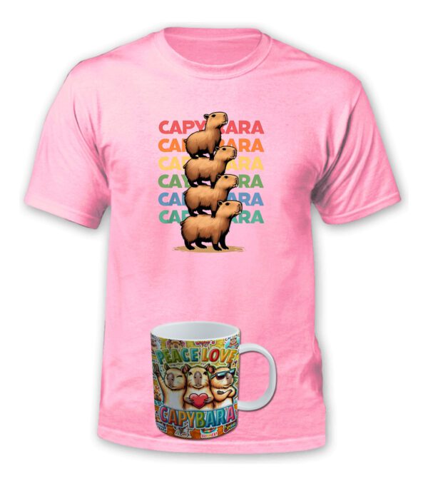 Polera Capibara + Tazon/mug - Carpincho = - Estampaking - Imagen 21