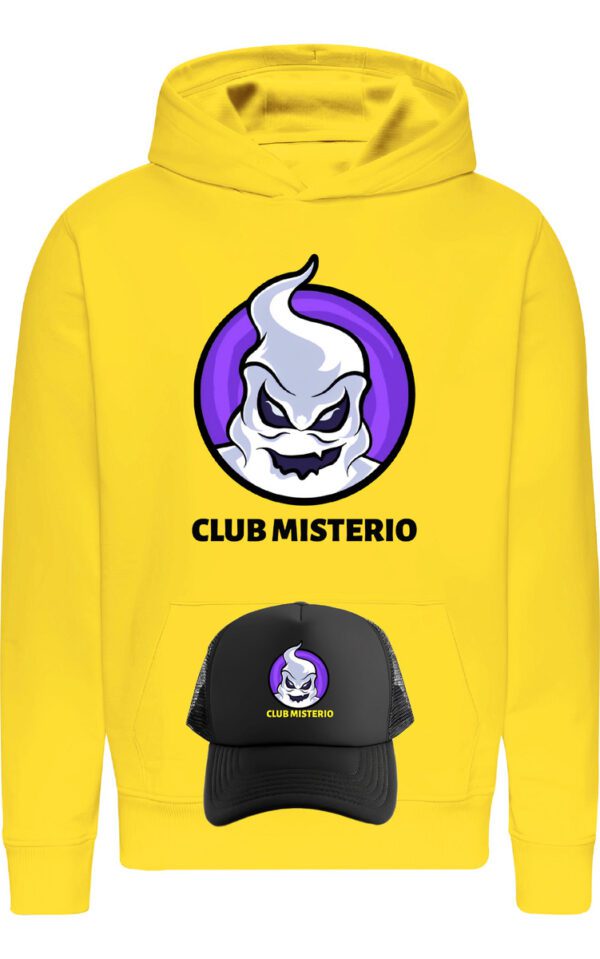 Poleron Club Misterio + Gorro Jockey - Fede - Youtuber 2 - Influencer - Edicion Morado - Estampaking - Imagen 16