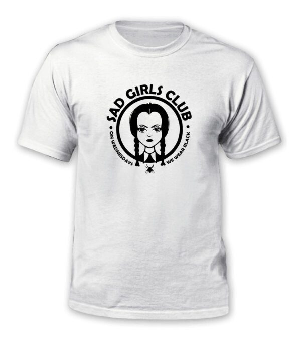 Polera Merlina Addams - Wednesday - Serie - Estampaking