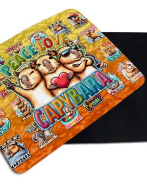 Mouse Pad Capibara - Capincho O Carpincho - Estampaking