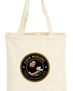 Tote Bag Bolsa Luis Miguel - El Sol De Mexico - Estampaking