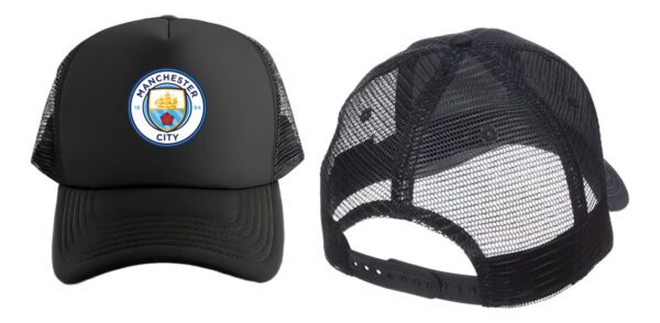 Poleron Manchester City Football Club + Gorro Jockey - Club De Fútbol - Estampaking - Imagen 2