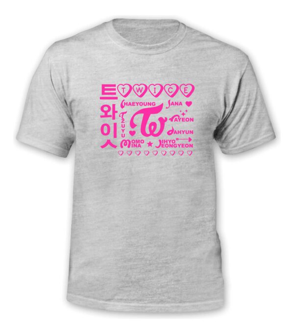 Polera Twice - K-pop - Musica - Lovely - Tzuyu - Estampaking - Imagen 7