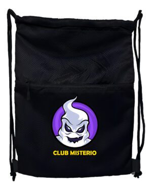 Morral Con Cierre Club Misterio + Botella 750ml -estampaking