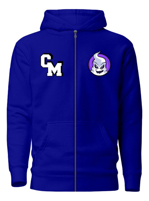 Poleron Con Cierre Club Misterio - Fede - Youtuber 2 - Influencer - Edicion Morado- Estampaking