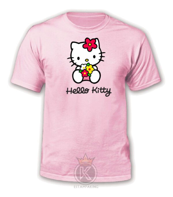Polera + Jockey Gorro Hello Kitty - Gatita - Estampaking - Imagen 4