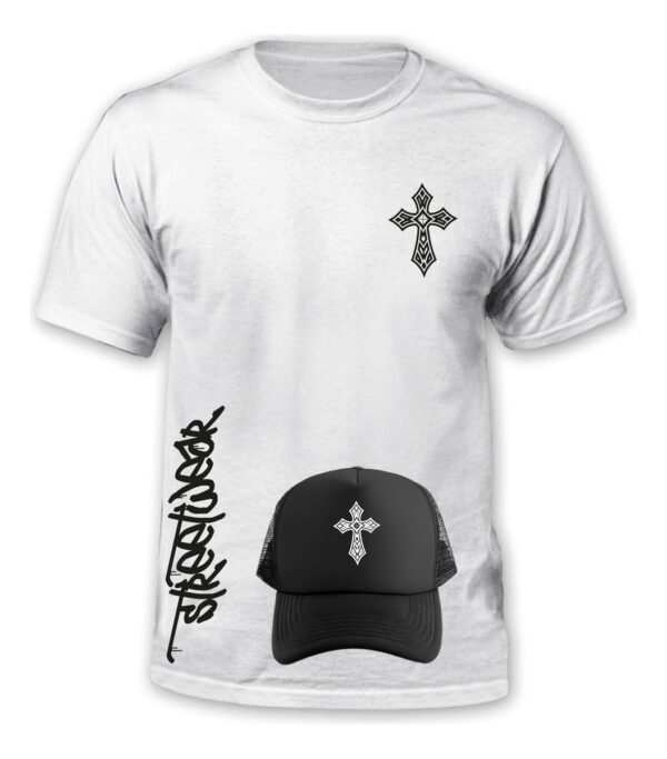 Polera Drip + Jockey Gorro - Cruces 1 - Estampaking - Imagen 7