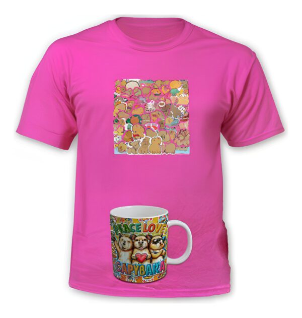 Polera Capibara + Tazon/mug - Carpincho - Estampaking - Imagen 31