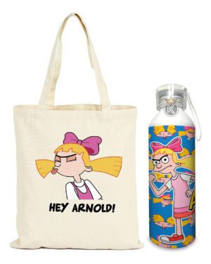 Tote Bag Helga + Botella En Aluminio 750ml - Estampaking