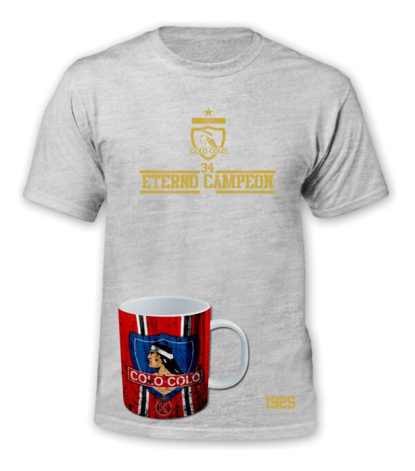 Polera Colo Colo + Tazon - Futbol - Estampaking - Imagen 10