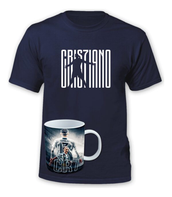 Polera Cristiano Ronaldo + Tazon - Futbol Cr7 - Estampaking - Imagen 25