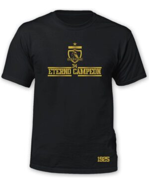 Polera Colo Colo - Copa 34 - Eterno Campeon - Estampaking