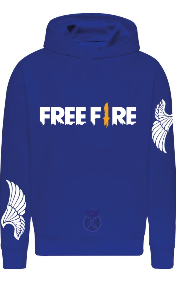 Polerón Free Fire - Juego De Sobrevivencia - Asas Alas Mochila Angelical - Estampaking - Imagen 11