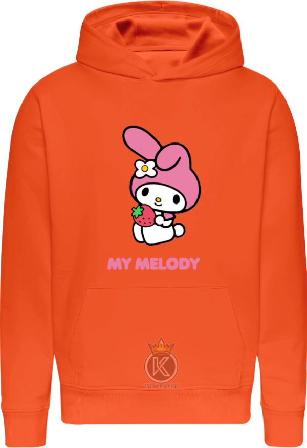 Poleron My Melody - Sanrio - Hello Kitty - Coneja Blanca- Serie - Infantil - Japonesa - Estampaking - Imagen 17