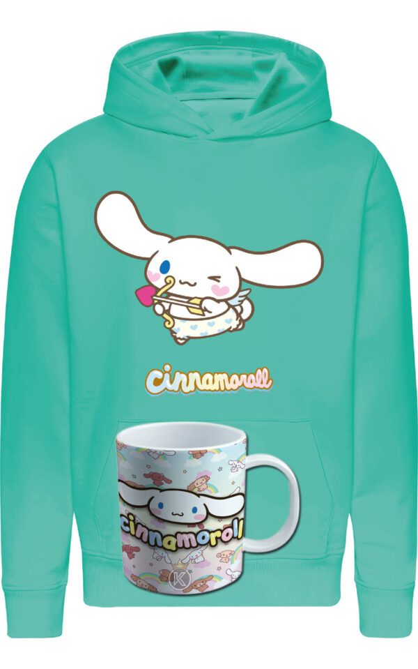 Poleron Cinnamoroll + Tazon - Hello Kitty - Perro En Forma De Nube - Personaje Amigable - Estampaking - Imagen 28