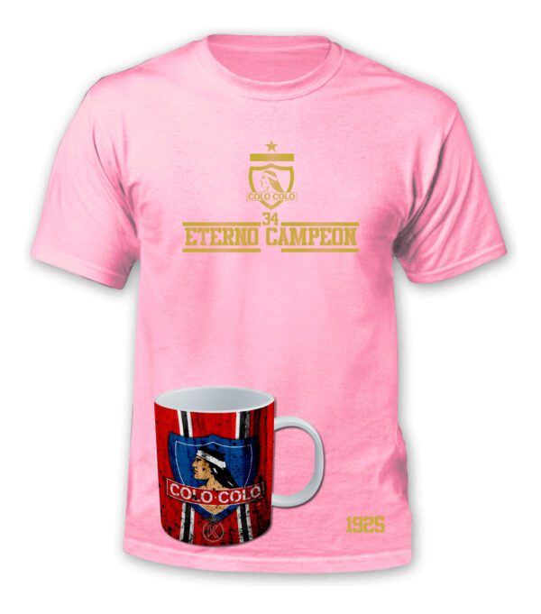 Polera Colo Colo + Tazon - Futbol - Estampaking - Imagen 13