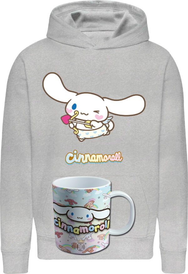 Poleron Cinnamoroll + Tazon - Hello Kitty - Perro En Forma De Nube - Personaje Amigable - Estampaking - Imagen 10