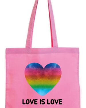 Tote Bag Bolsa Love Is Love - Amor Es Amor R - Estampaking