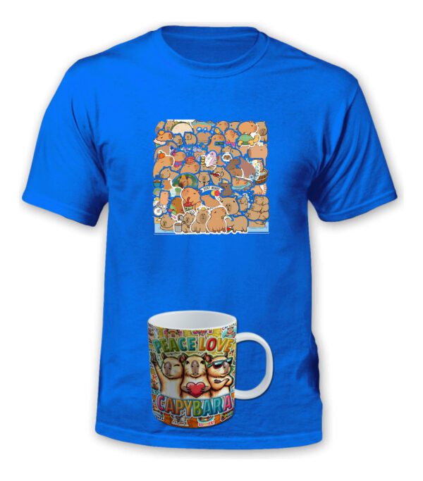 Polera Capibara + Tazon/mug - Carpincho - Estampaking - Imagen 16