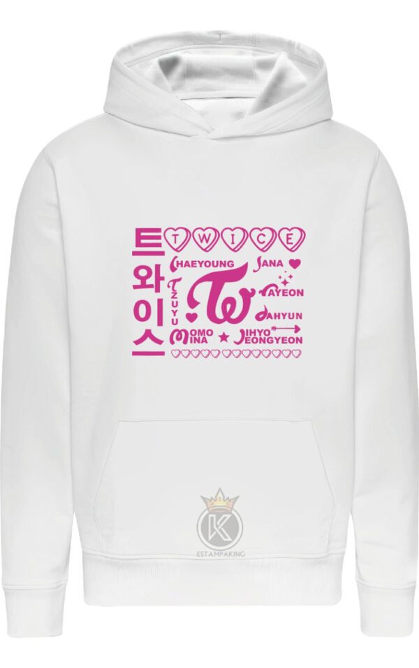 Poleron Twice - K-pop - Musica - Estampaking - Imagen 6