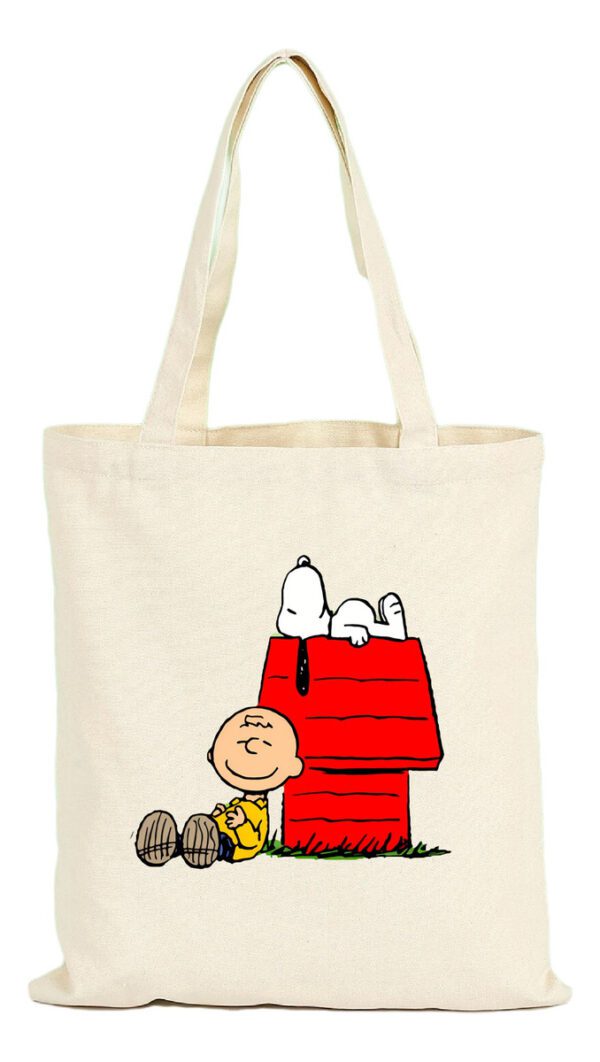 Tote Bag Bolsa Snoopy - Rabanitos - Serie - Estampaking