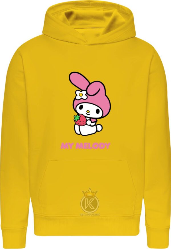 Poleron My Melody - Sanrio - Hello Kitty - Coneja Blanca- Serie - Infantil - Japonesa - Estampaking - Imagen 9