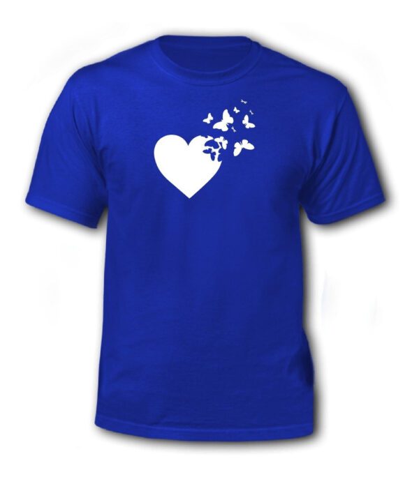 Polera Corazón - Mariposas - Desvaneciéndose - Estampaking - Imagen 7