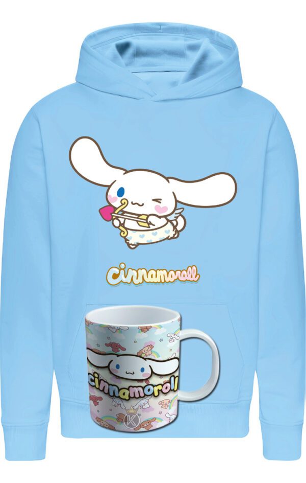 Poleron Cinnamoroll + Tazon - Hello Kitty - Perro En Forma De Nube - Personaje Amigable - Estampaking - Imagen 40