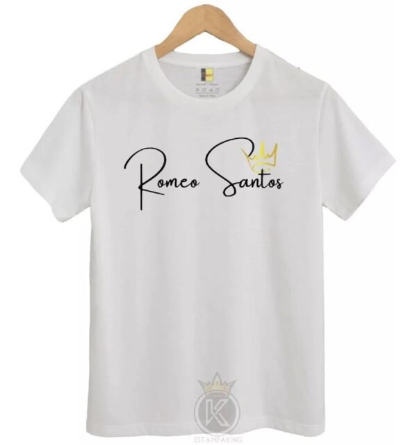 Polera Romeo Santos - Rey De La Bachata - Estampaking - Imagen 3