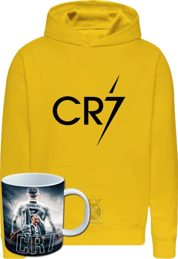 Poleron Cristiano Ronaldo + Tazon - Futbol - Deporte - Estampaking - Imagen 3