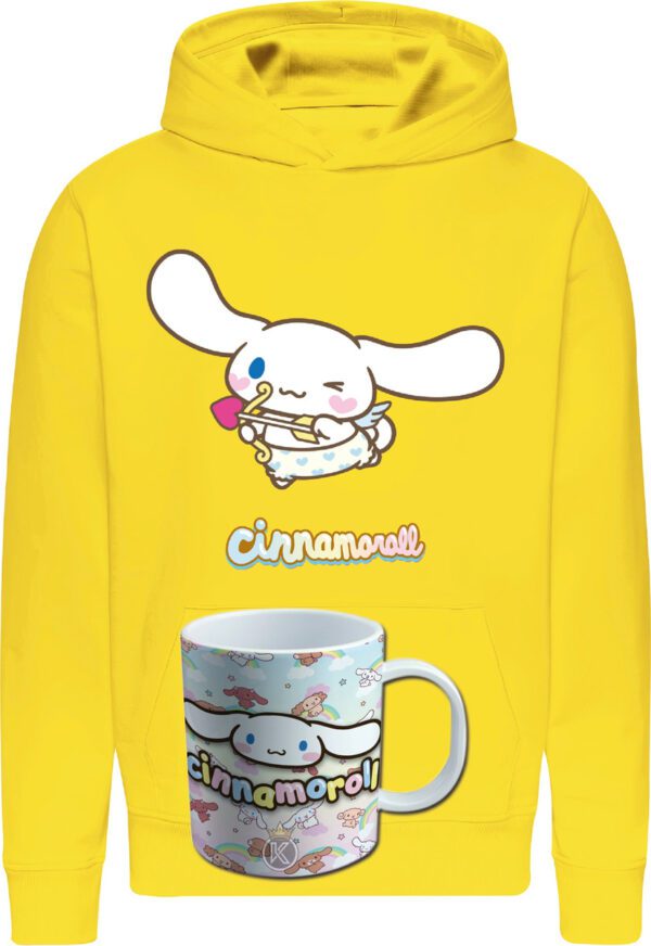Poleron Cinnamoroll + Tazon - Hello Kitty - Perro En Forma De Nube - Personaje Amigable - Estampaking - Imagen 13