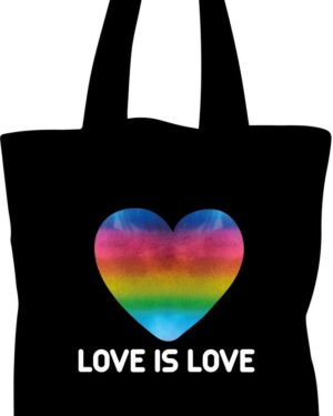 Tote Bag Bolsa Love Is Love - Amor Es Amor - Estampaking