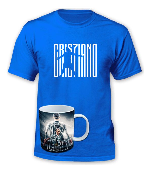 Polera Cristiano Ronaldo + Tazon - Futbol Cr7 - Estampaking - Imagen 28