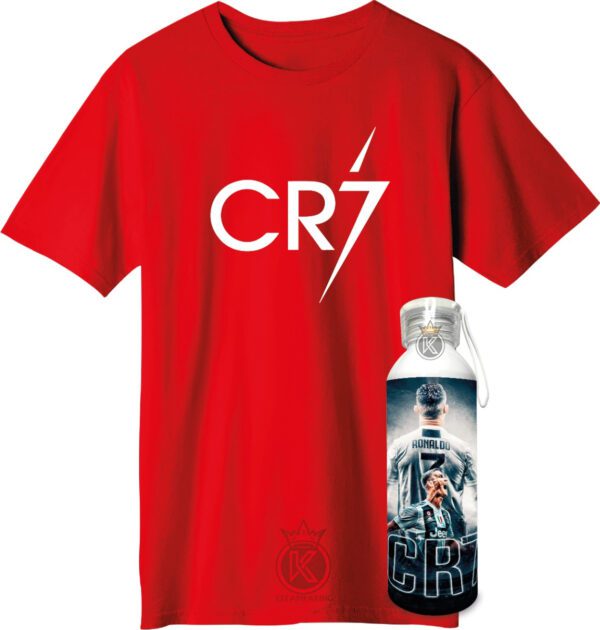 Polera Cristiano Ronaldo + Botella En Aluminio - Estampaking - Imagen 10