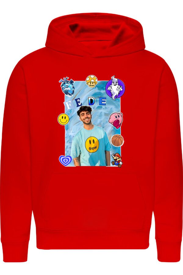 Poleron Fede Vigevani - Edicon 2 - Youtuber Drew - Justin - Estampaking - Imagen 11
