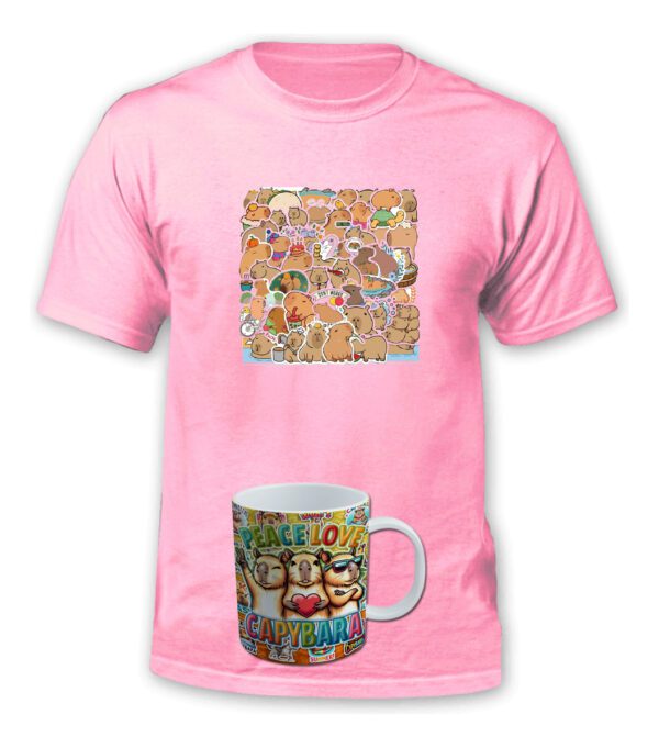 Polera Capibara + Tazon/mug - Carpincho - Estampaking - Imagen 22
