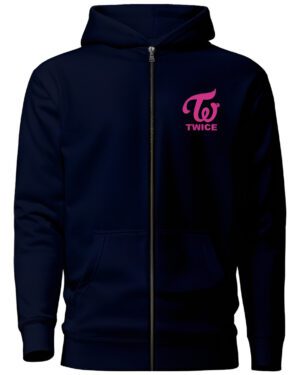 Poleron Con Cierre Twice - K Pop - Banda Coreana - Estampaking