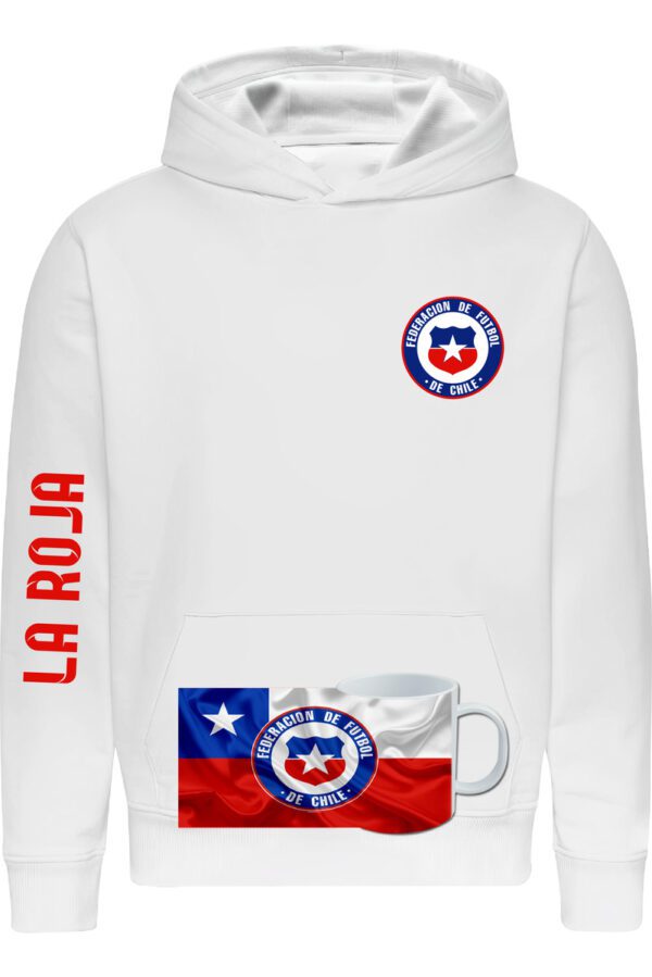 Poleron Selección De Fútbol De Chile - La Roja - Estampaking - Imagen 7