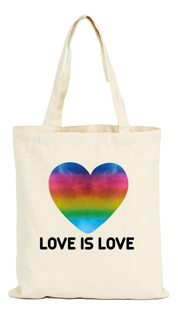 Tote Bag Bolsa Love Is Love - Amor Es Amor - O - Estampaking