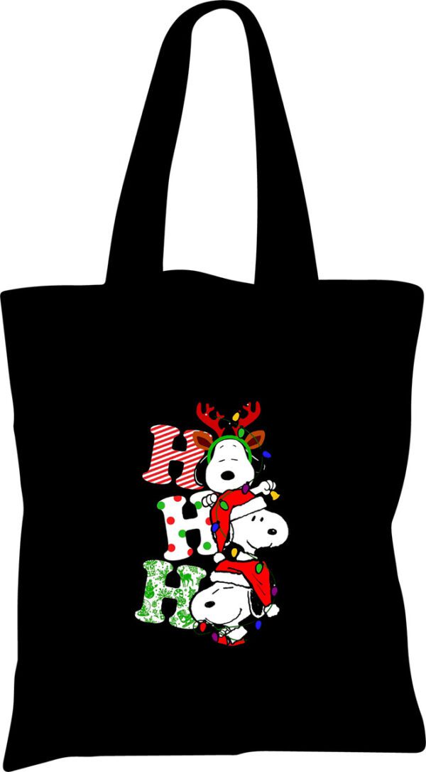 Tote Bag Bolsa Snoopy Navidad - Estampaking - Imagen 2