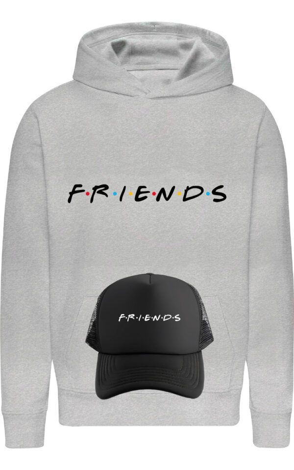 Poleron Friends + Gorro Jockey - Amigos - Serie - F·r·i·e·n·d·s - Estampaking - Imagen 9
