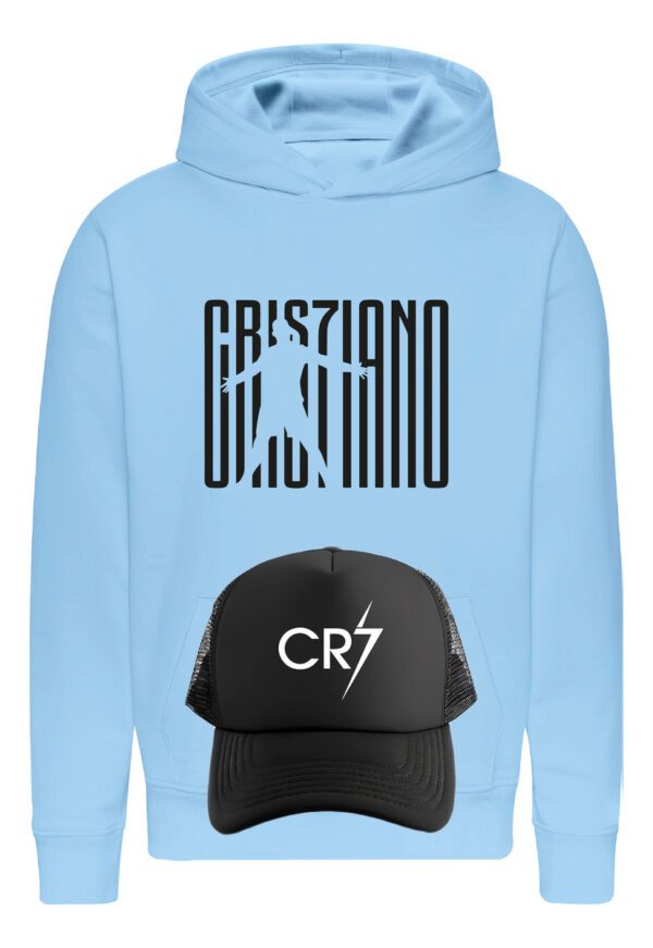 Poleron + Jockey Gorro Cristiano Ronaldo - Futbolista Portugués - Jugador - Fifa - Estampaking - Imagen 28