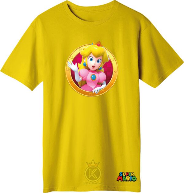 Polera Princesa Peach + Botella En Aluminio - Estampaking - Imagen 16