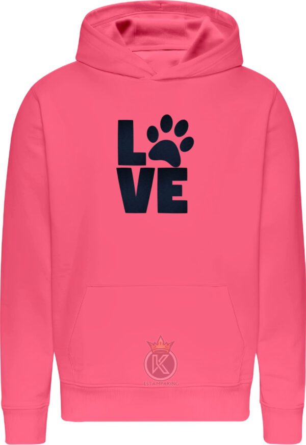 Poleron Love Perruno - Amor - Perrito - Animal - Estampaking - Imagen 13