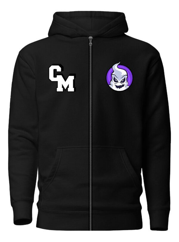 Poleron Con Cierre Club Misterio - Fede - Youtuber 2 - Influencer - Edicion Morado- Estampaking - Imagen 4