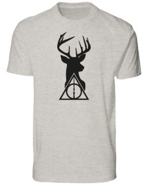Polera Reliquias De La Muerte Ciervo - Harry Po- Estampaking