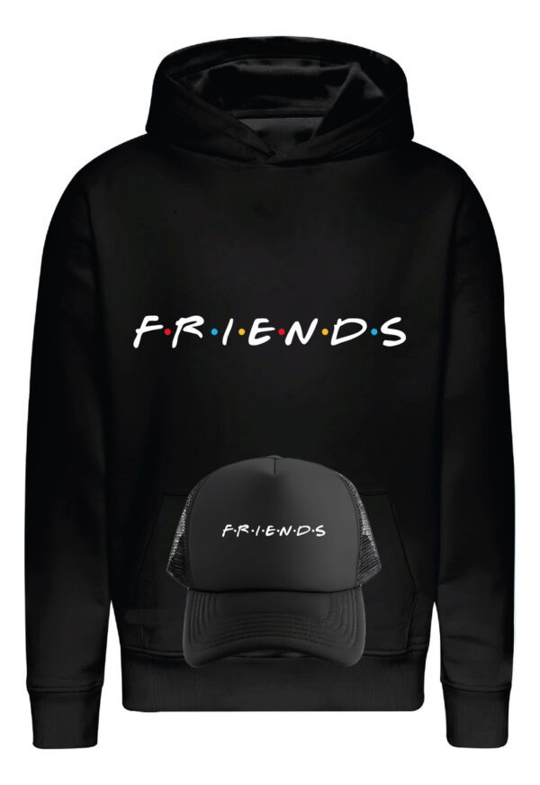 Poleron Friends + Gorro Jockey - Amigos - Serie - F·r·i·e·n·d·s - Estampaking - Imagen 4