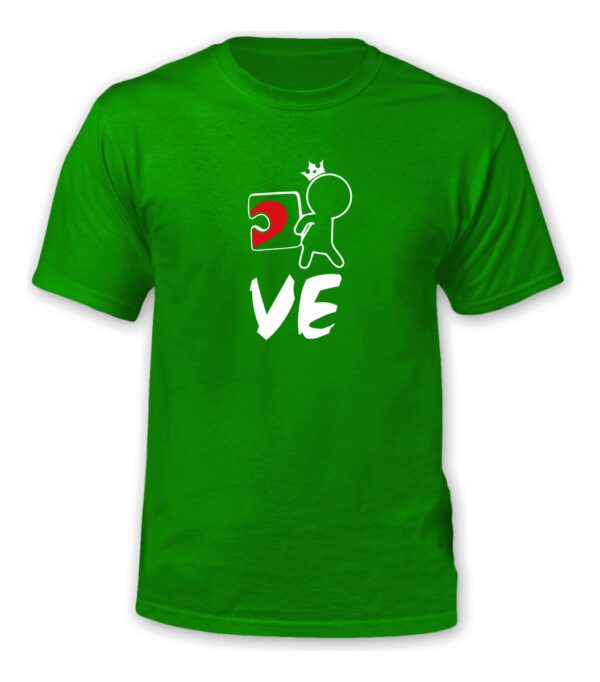 Polera Pareja Lo Ve - Amor - Rompecabeza - Estampaking - Imagen 15