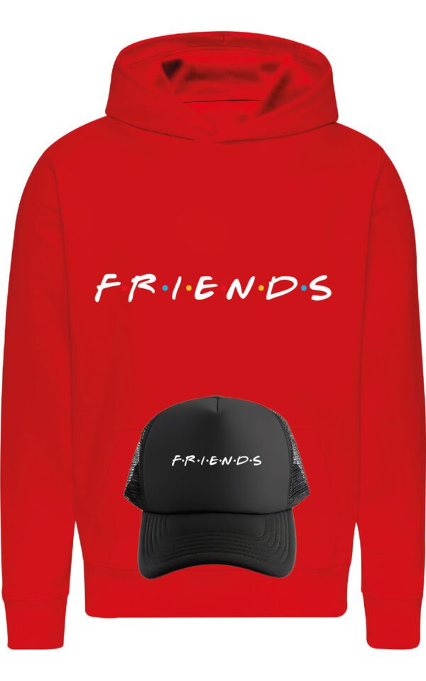 Poleron Friends + Gorro Jockey - Amigos - Serie - F·r·i·e·n·d·s - Estampaking - Imagen 24