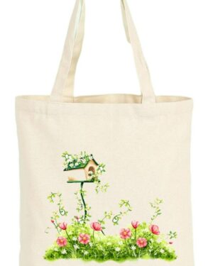Tote Bag Bolsa Flores - Casa - Bosque - Estampaking